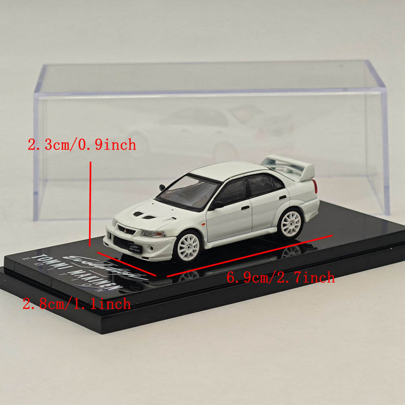 Hobby Japan 1/64 Mitsubishi Lancer RS Evolution VI (T.M.E) HJ643033AW White