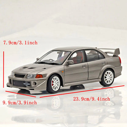 MOTORHELIX 1:18 Lancer Evolution VI GSR T.M.E. 6.5 Full Opening Diecast Model Car