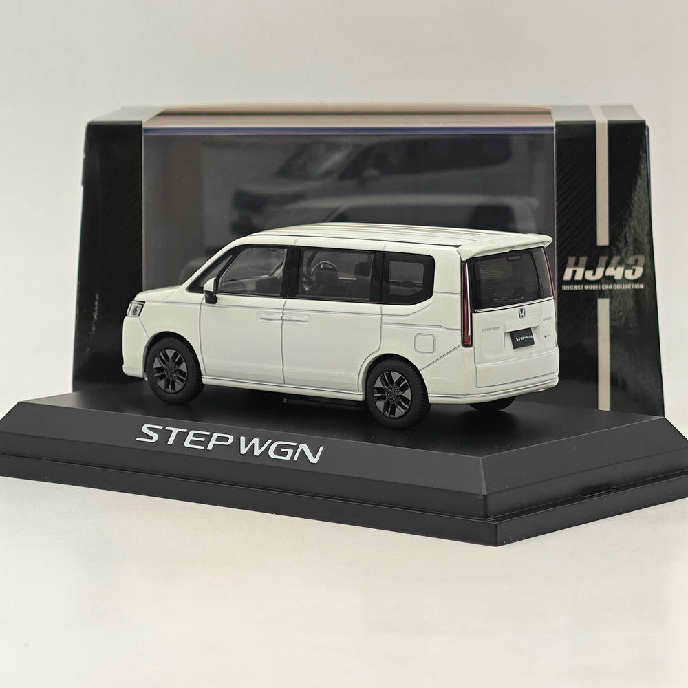 Hobby Japan 1/43 Honda STEP WGN e:HEV SPADA Platinum White (P) HJ432004W Diecast In Stock - US