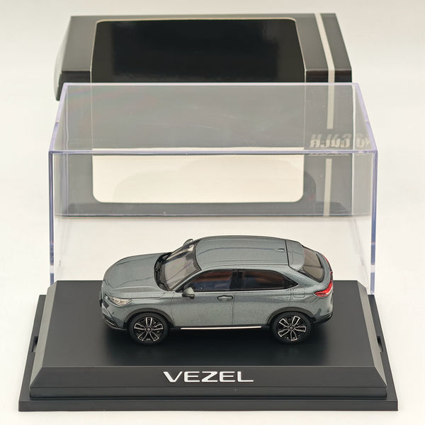 Hobby Japan 1/43 Honda VEZEL e:HEV Z Meteoroid Gray (M) HJ432002GM Diecast Model