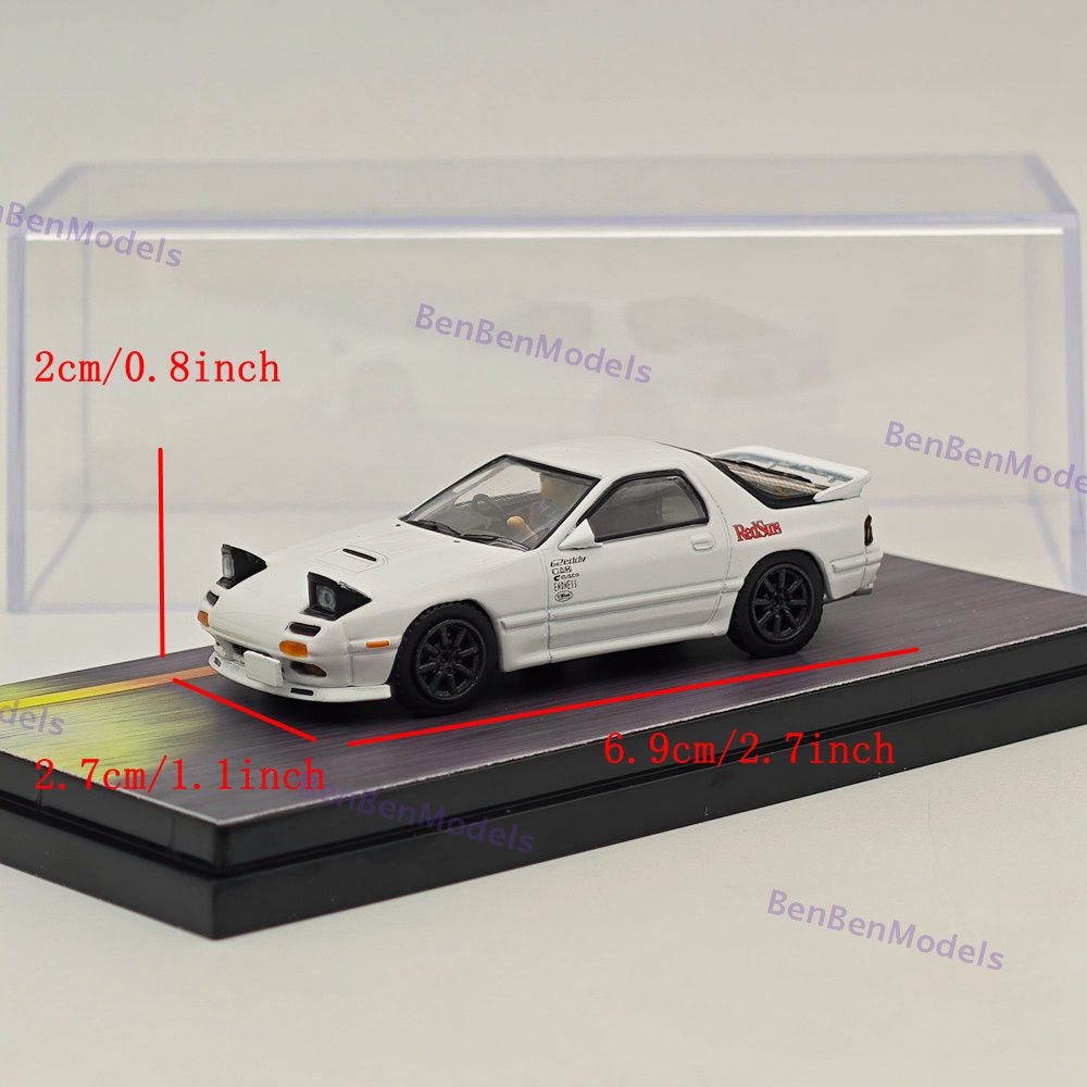 Mazda RX-7 (FC3S) RedSuns Initial D Open Headlights HJ643043D Hobby Japan 1/64