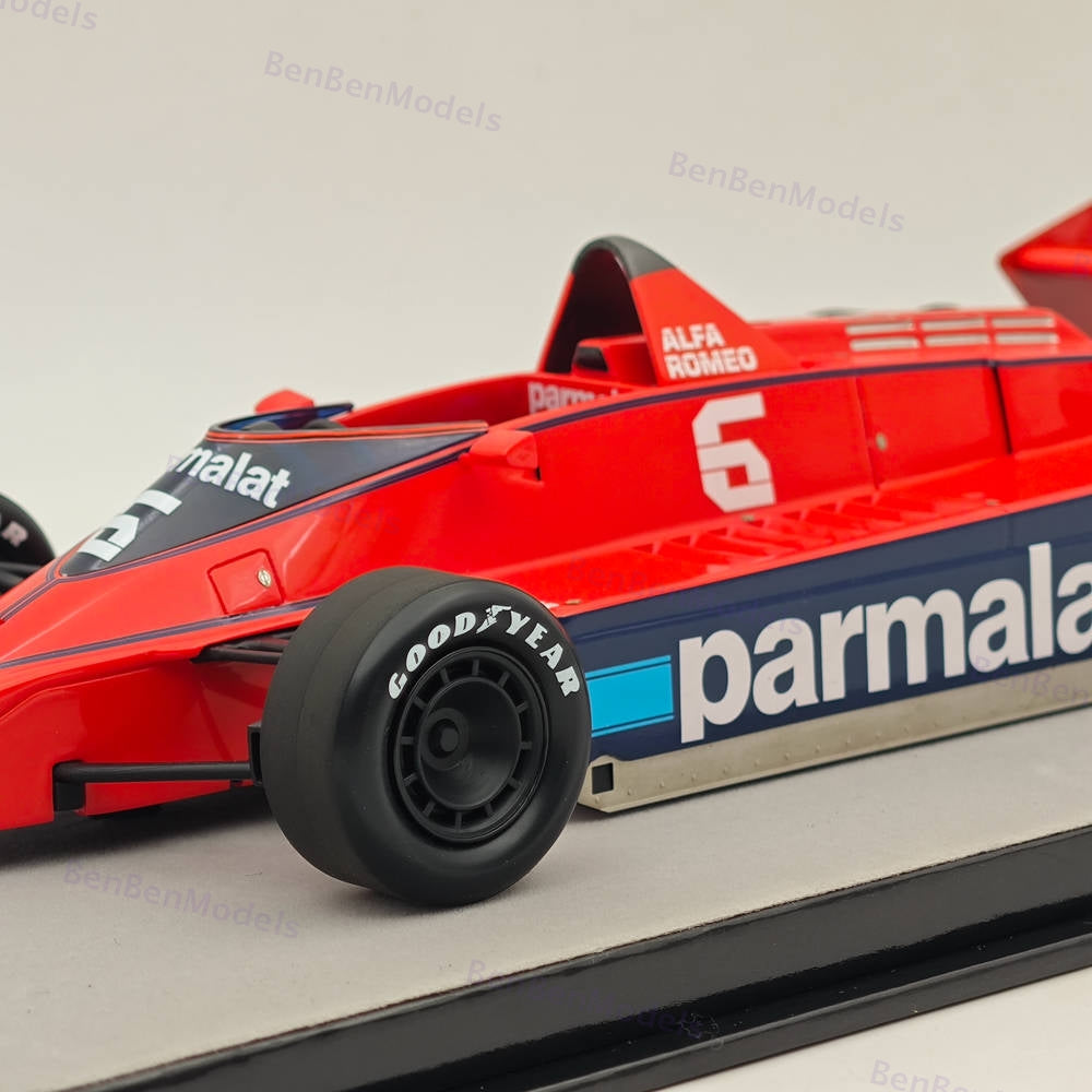 1/18 Tecnomodel BRABHAM-Alfa Romeo BT48 F1 MONACO GP 1979 Nelson Piquet #6 Resin
