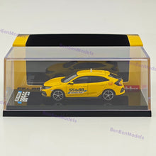 1:64 Hobby Japan Yellow Civic FK7 Hatchback Sports Taxi Model HJ642018AT Diecast