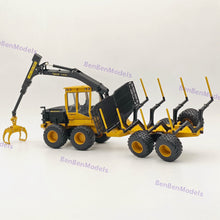 1/32 Tigercat TRANSPORTEUR FORESTIER 1075C Diecast Model Forwarder Truck