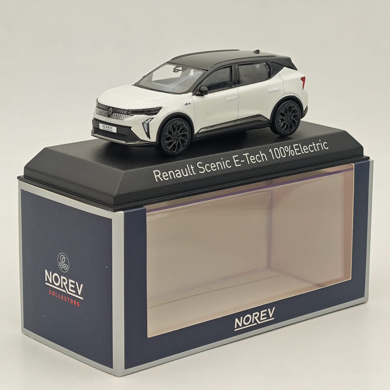 1/43 Norev Renault Scenic E-Tech 100% Electric Esprit Alpine Pearl White 2024