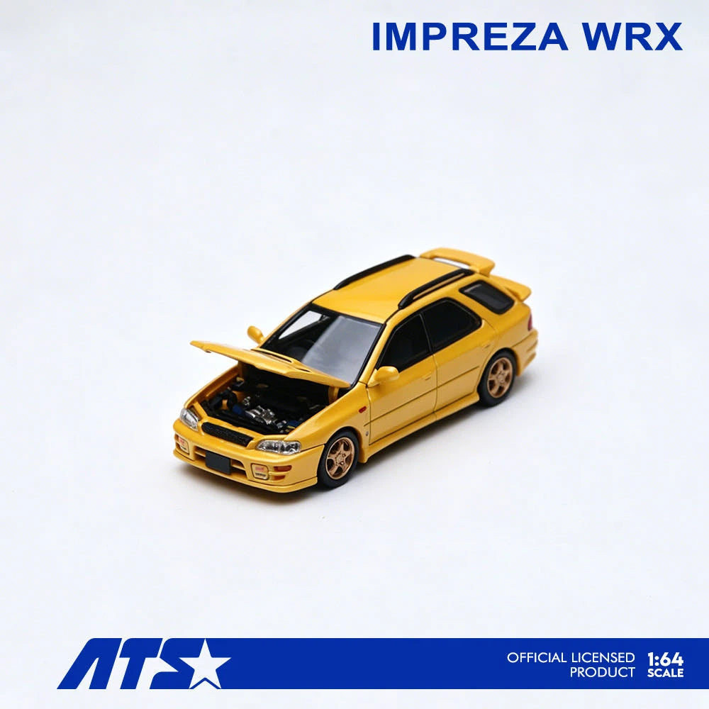 Pre-order ATS 1:64 Subaru Impreza (1st Gen) WRX WRC Diecast Model Car Limited