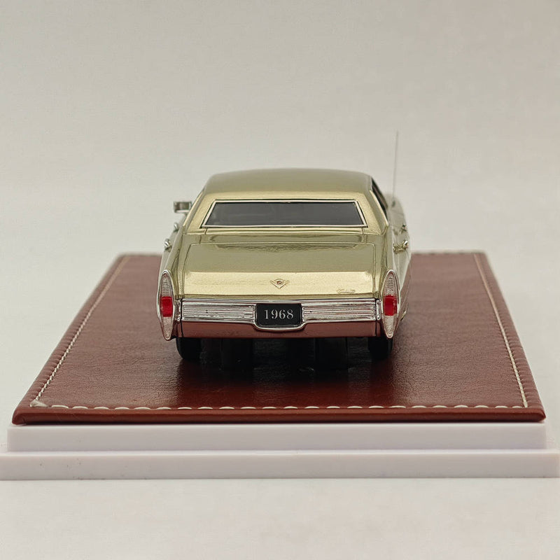 Great Iconic Models 1/43 GIM Cadillac Sedan deVille Hardtop Resin 1968 Gold Met
