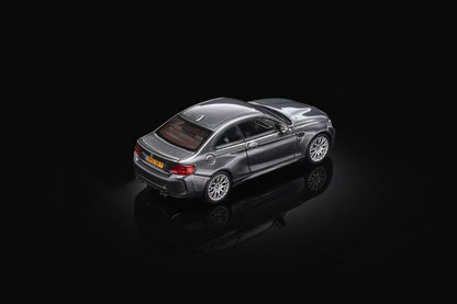 MORTAL 1/64 F87 M2 Performance Coupe Limited Diecast Vehicle Hobby Display Present for Car Enthusiast