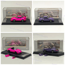 SW 1:64 Porsche Gunther Werks 993 Remastered Diecast Model Car - Four styles are