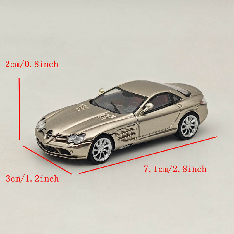 1/64 Stance Hunters MERCEDES BENZ MCLAREN SLR Gold LEGEND SERIES VHTF Diecast Model Car Collection