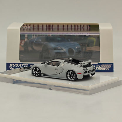 Mortal 1:64 Bugatti Veyron Super Sport Car Models Diecast Toys Collection Gifts Miniature Metallic Two-Tone