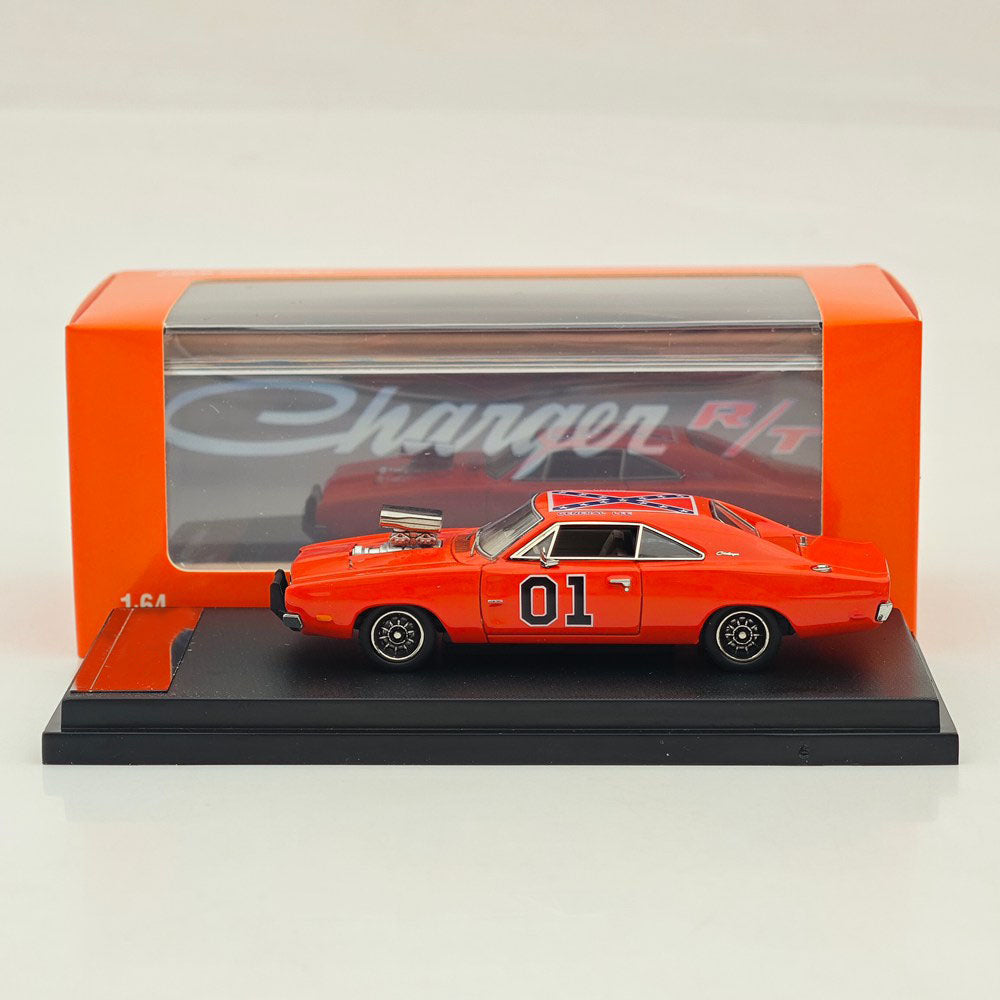 Mini Forge 1:64 1969 Charger RT style General Lee / with 1600 HP Twin-Turbo LS Diecast Motor Limited Edition Diecast Model Car
