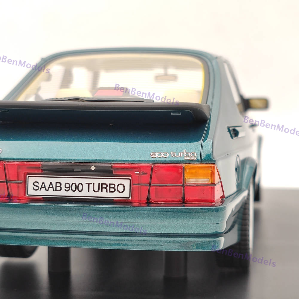 DNA Collectibles 1/18 Saab 900 Turbo T16 Airflow Green DNA000095 Resin Model Car