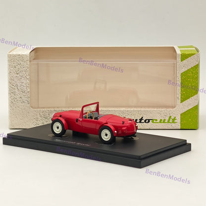 1/43 Autocult Monteverdi Special Sedan Switzerland 1950 Resin Model Car Red