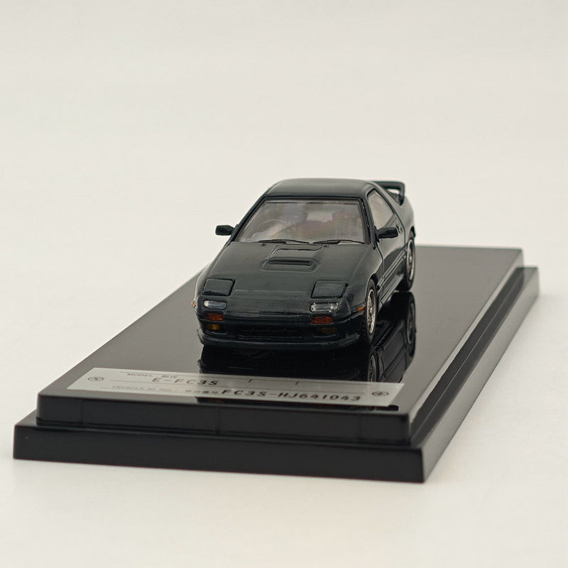 Hobby Japan 1:64 Mazda RX-7 (FC3S) Infini Shade Green HJ641043FGR Diecast Models Car Collection