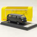 Master 1:64 Porsche B32 & VW T3 Multivan 1985 Van HellaFlush Diecast Toys Car Models Miniature Hobby Exquisite Gifts