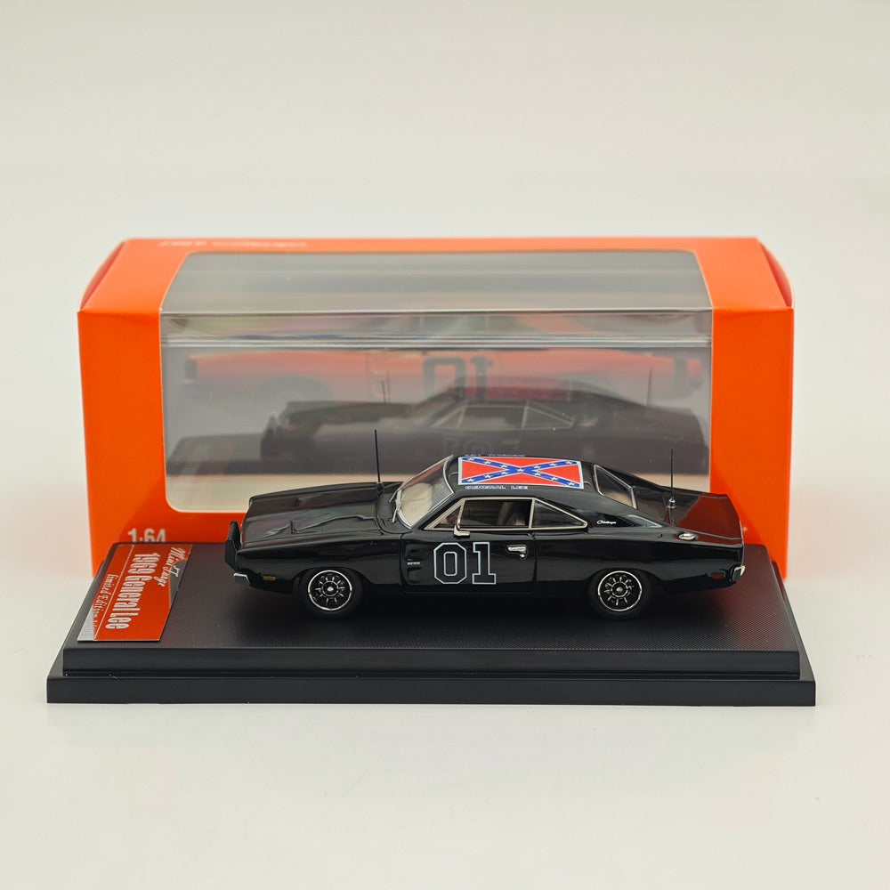 Mini Forge 1:64 1969 Charger RT style General Lee / with 1600 HP Twin-Turbo LS Diecast Motor