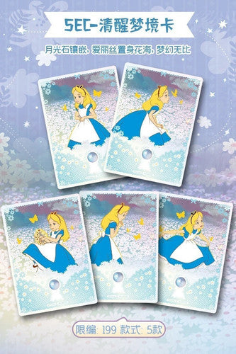 Disney Alice in Wonderland Card Fun Collectible Trading Cards Sealed Random 1Box