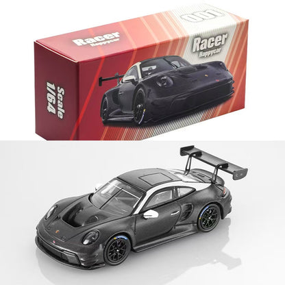 911 GT3 R Full Carbon Fleet Delivery Version Happycar HC 1:64 Alloy Car Model