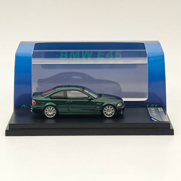 1:64 SW BMW E46 M3 HICH REV SERIES Green Diecast Models Car Collection