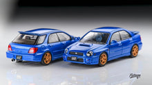Furuya 1:64 SUBRARU Impreza WRX STi GD/GG Jouets moulés sous pression Collection de voitures Cadeaux Édition limitée 