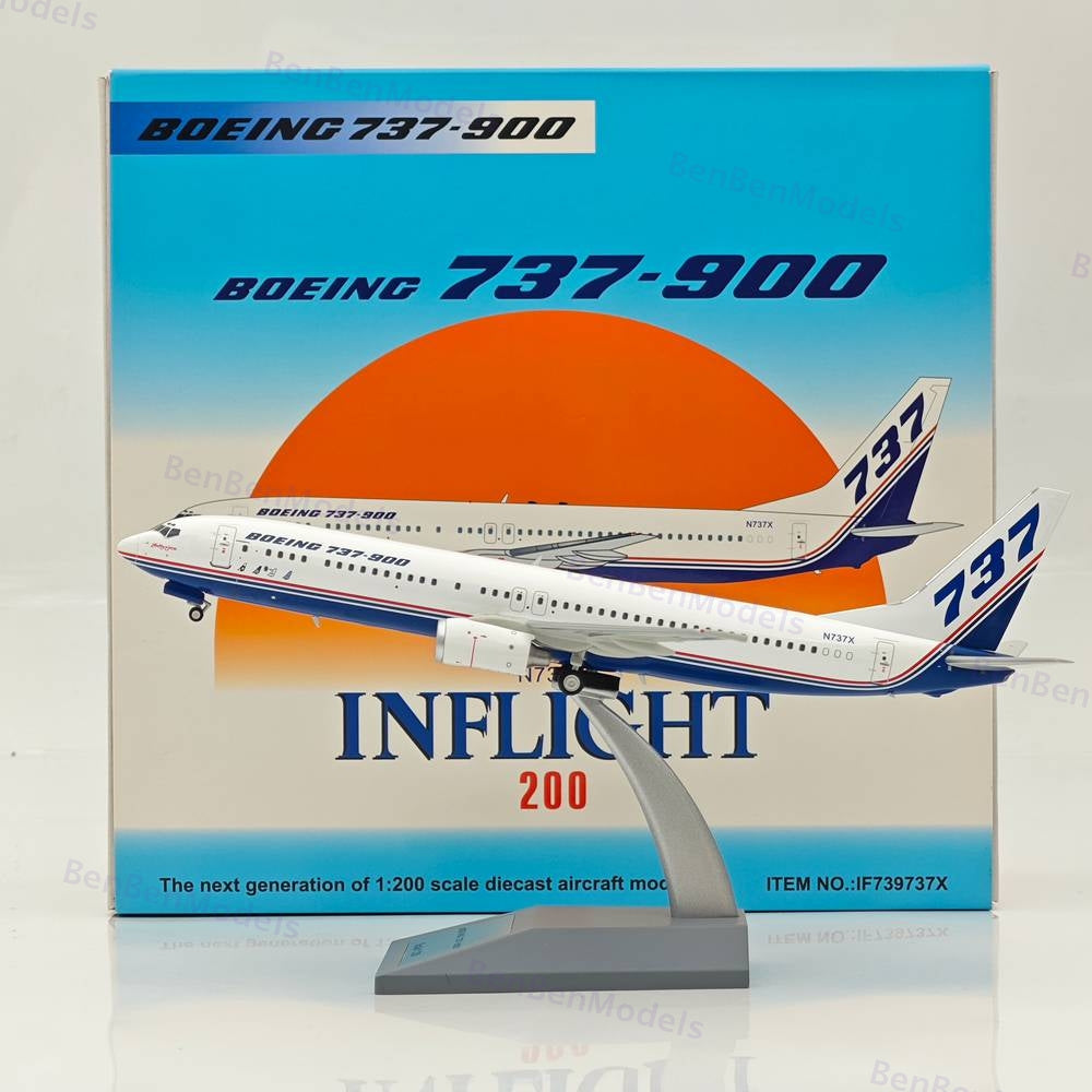 INFLIGHT 1:200 Boeing 737-900 'House Color' / N737X / IF739737X/Diecast Aircraft