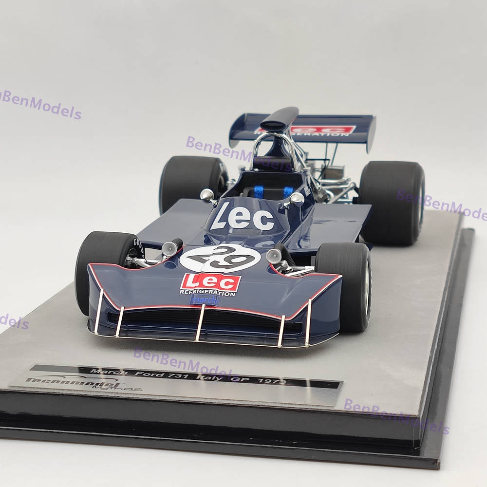 1/18 Tecnomodel March Ford 731 ltaly GP 1973 David Purley Resin Model TM18-289E