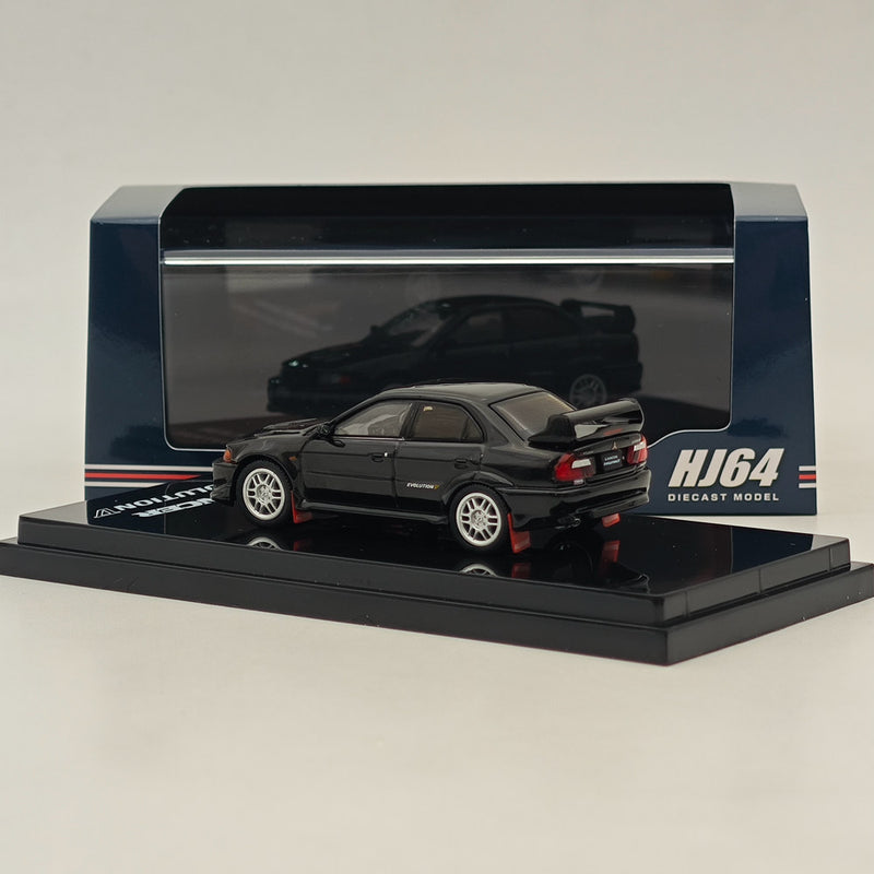 Hobby Japan 1/64 Mitsubishi Lancer GSR Evolution V (CP9A)1998 HJ642032ABK Black