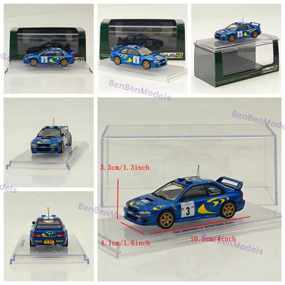 Hobby Japan HJR43 1/43 Subaru Impreza WRC RAC RALLY #3/#4/#5#6 Diecast Model