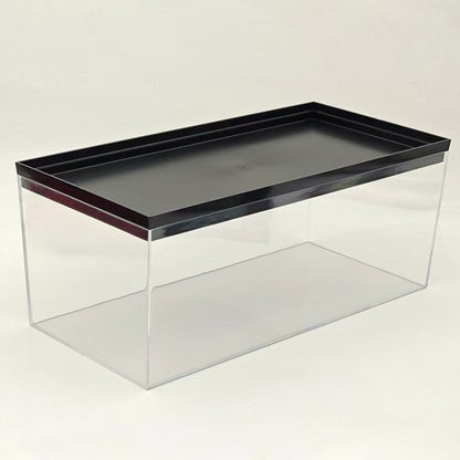 1:18 Acrylic Display Case with Leather Base Dustproof Transparent Model Car Box