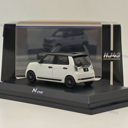 Hobby Japan 1/43 N-ONE RS Premium White Pearl HJ432001PW Diecast Model Car