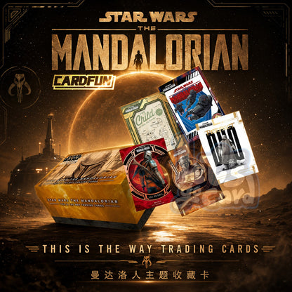 Star Wars The Mandalorian This is the way cards Card fun Sealed Box
