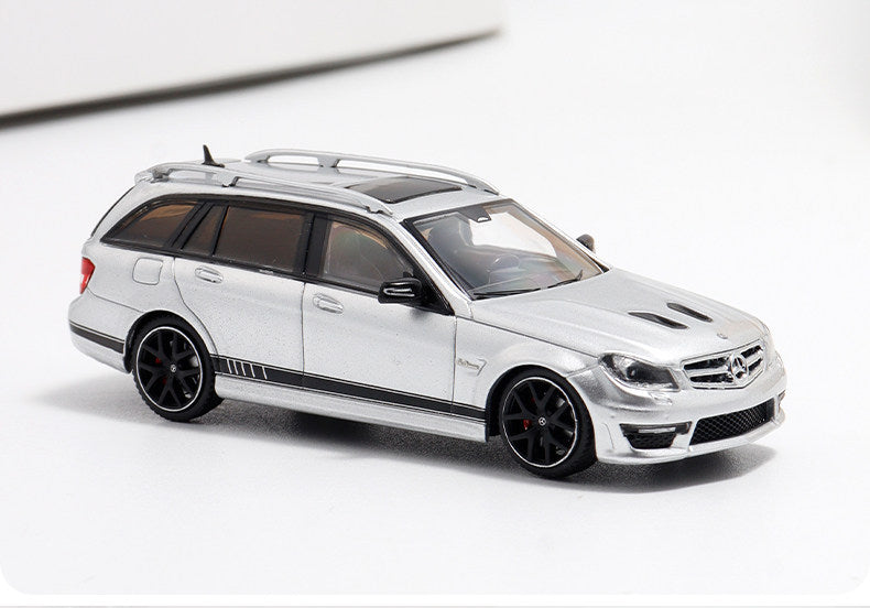 Flame 1:64 C63 V8 Edition 507 Wagon Travel Simulation Alloy Car Model