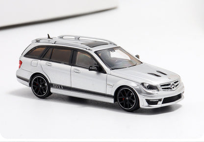 Flame 1:64 C63 V8 Edition 507 Wagon Travel Simulation Alloy Car Model