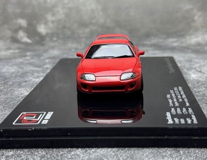LCD 1:43 Toyota Supra A80 Alloy Fully Open Diecast Car Model Collectible Gifts