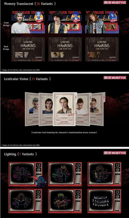 WUSTYLE IN STOCK 2026 Stranger Things Retro Cards Booster Box Factory Sealed