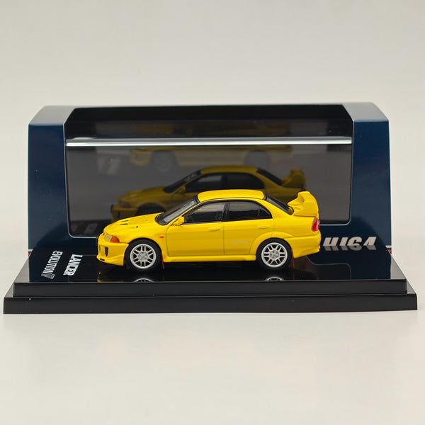 Hobby Japan 1/64 Mitsubishi Lancer GSR Evolution V (CP9A)1998 HJ642032AY Yellow