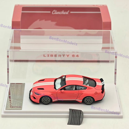 1:64 Liberty Mustang Clinched Widebody Muscle Sports Diecast Metal Car