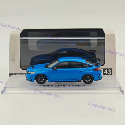 1/43 Hobby Japan HJD43 CIVIC TYPE R (FL5) RACING BLACK Package Diecast Car Model