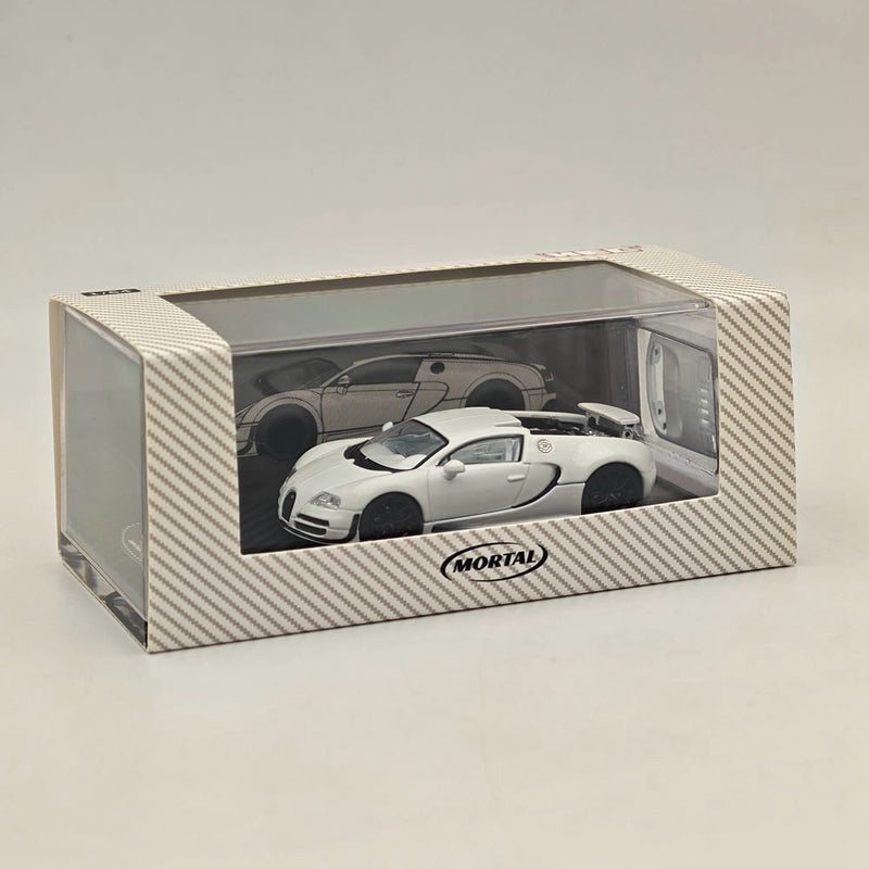 Mortal 1:64 Bugatti Veyron Super Sport 2024 HEC Diecast Toys Car Models Collection Gifts Limited499