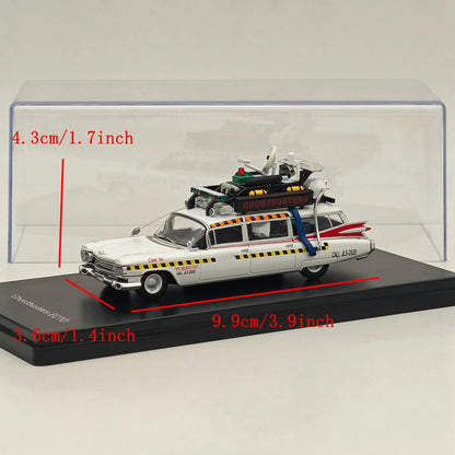 1/64 YS Ghostbusters ECTO-1A Diecast Model Car Miniature Limited Collection