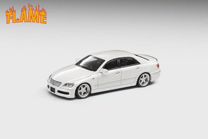 Flame 1/64 Toyota MarkX Classic FR JDM Sedan Gloss Diecast Toys Car Limited 999