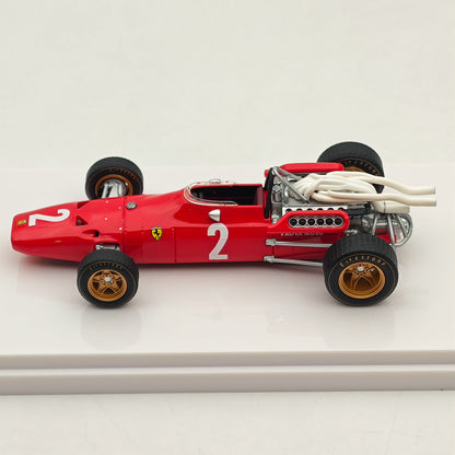 1/43 Tecnomodel Ferrari 312 F1-67 1967 #2 ltaly GP "Chris Amon" Red Resin Model