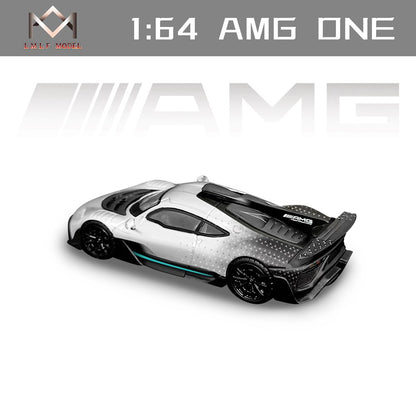 LMLF 1/64 Mercedes Benz AMG One Starlight Miniature Hobby Gifts Diecast Toys Car Models Collection