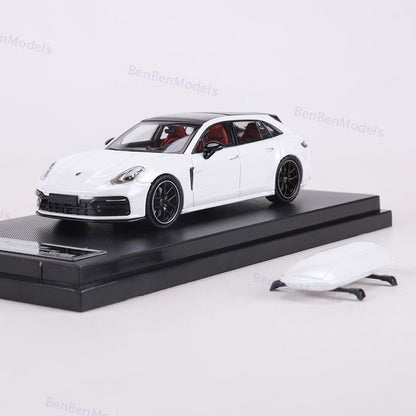 Rhino Model RM 1:64 Porsche Panamera Sport Turismo Diecast Car Model Collectible Gifts