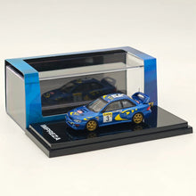 Hobby Japan 1:64 IMPREZA WRC 1997 #3 MONTE-CARLO Blue Diecast Model HJR642041A