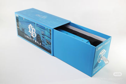 1/64 GCD x LB Fuso Transporter Bb Blue Models- 2025 Shanghai Toy Show
