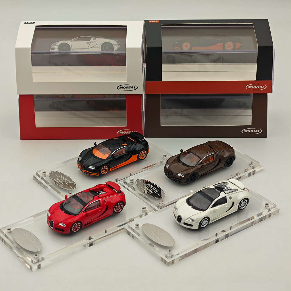 Mortal 1:64 Bugatti Veyron Super Sport Diecast Toys Car Models Collection Gifts