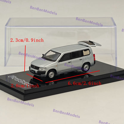 1/64 Hobby Japan Toyota PROBOX GL Silver HJ644062S Diecast Models Car Collection
