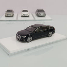 JG 1/64 Audi A6 C8 Miniature Resin Toys Car Models Hobby Collection Gifts